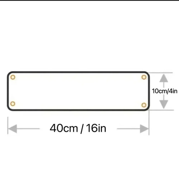 Metal Tin Sign (4''x16''/10cm*40cm) HIGH ST..NWT ..we bundle..enjoy - Picture 4 of 4